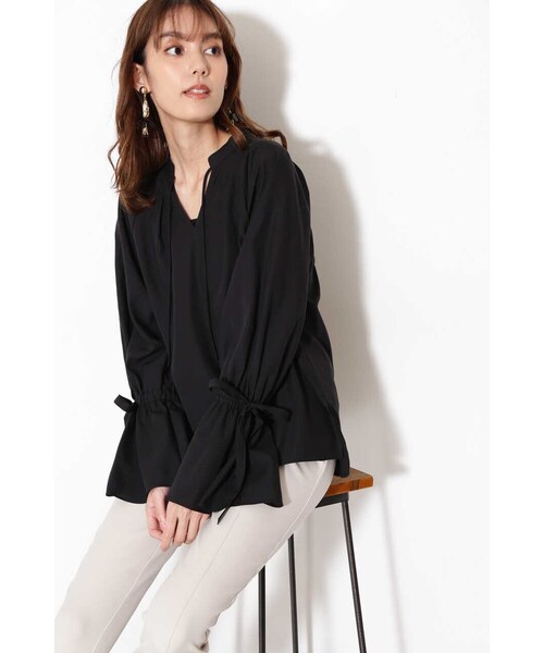 「JILL STUART」 長袖ブラウス SMALL ブラック レディース_画像3