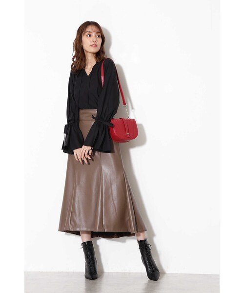 「JILL STUART」 長袖ブラウス SMALL ブラック レディース_画像5