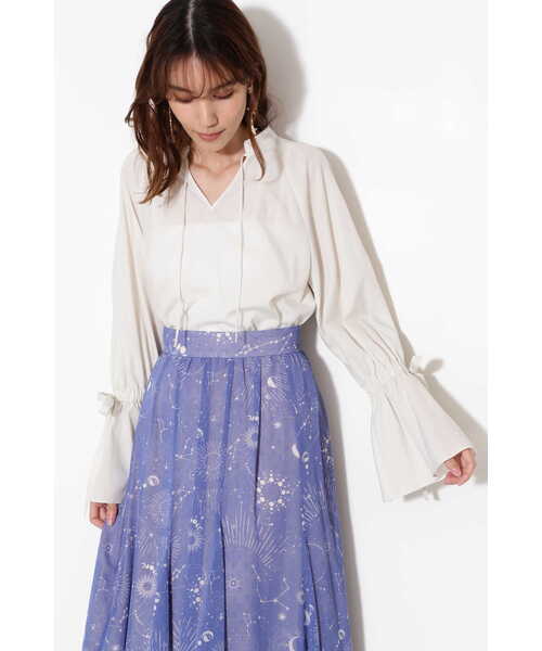 「JILL STUART」 長袖ブラウス SMALL ブラック レディース_画像8
