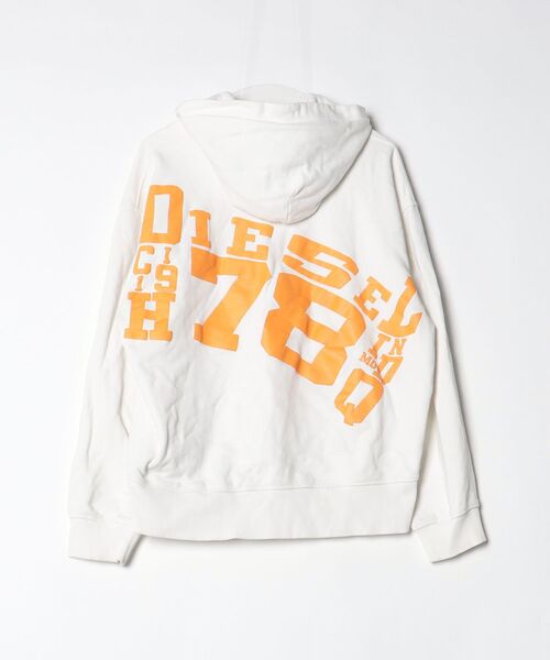 DIESEL（ディーゼル） プルオーバーパーカー MEDIUM ホワイト系その他