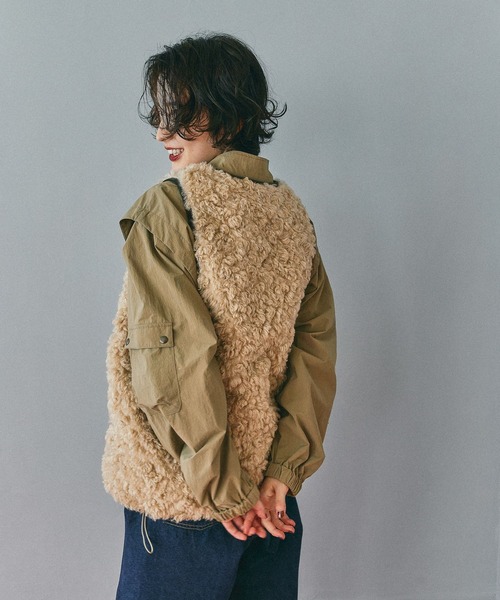 「niko and...」 ベスト LARGE アイボリー レディース_画像9