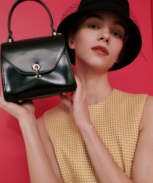 「LOULOU WILLOUGHBY」 ノースリーブワンピース 2 イエロー レディース_画像9