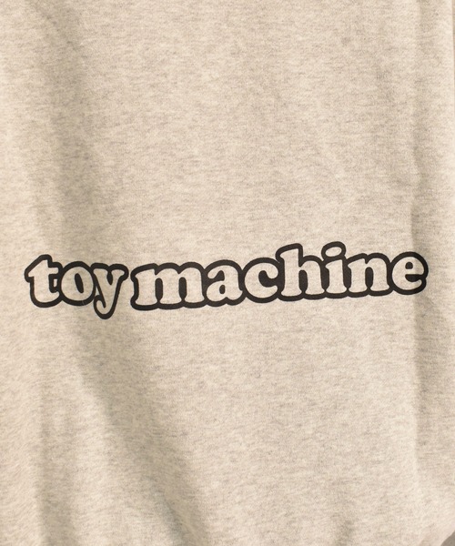 「TOY MACHINE」 スウェットカットソー M アッシュグレー メンズ_画像8