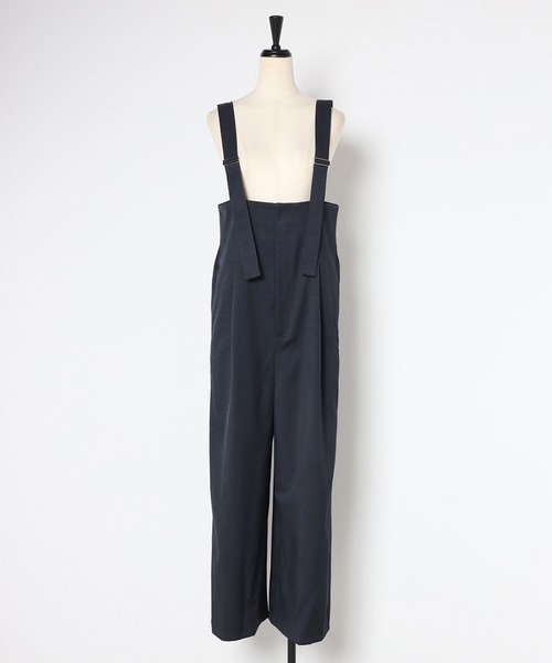 「Bonjour Sagan」 オーバーオール FREE チャコールグレー レディース_画像4