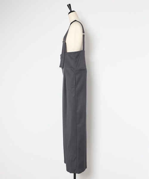 「Bonjour Sagan」 オーバーオール FREE チャコールグレー レディース_画像5