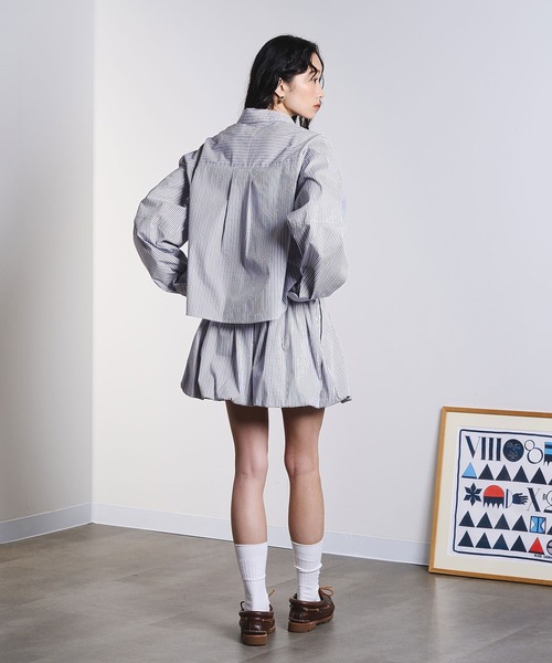 ROSE BUD（ローズバッド） ブラウス シャツ ASSORTED VOLUME SLEEVE 