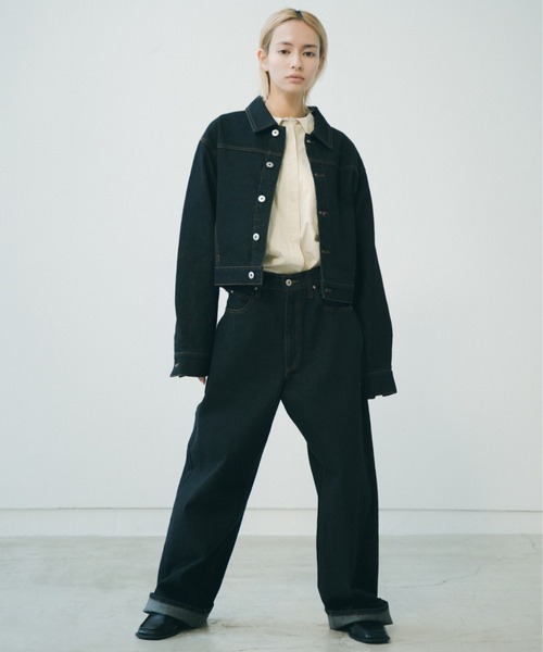lit デニムジャケット gジャン Denim Short Jacket レディース メンズ