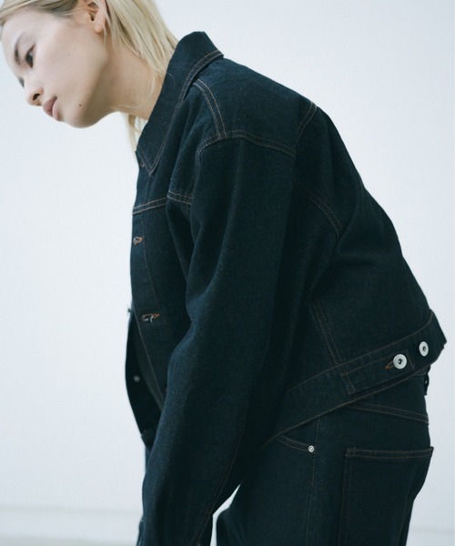 lit デニムジャケット gジャン Denim Short Jacket レディース メンズ