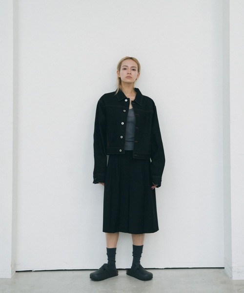 lit デニムジャケット gジャン Denim Short Jacket レディース メンズ