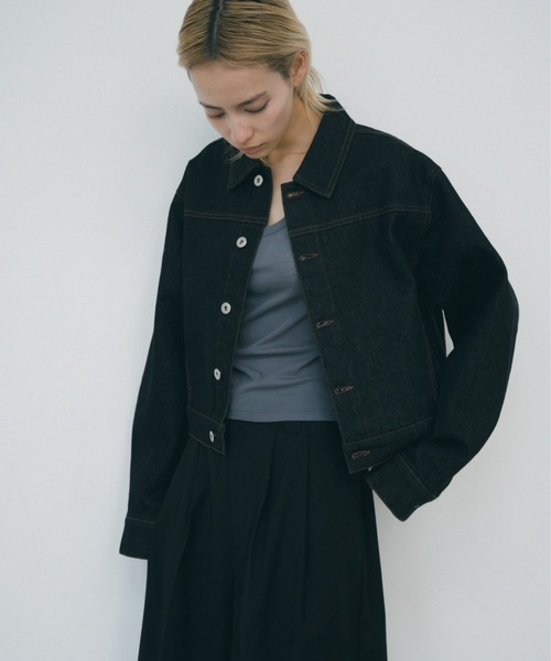 lit デニムジャケット gジャン Denim Short Jacket レディース メンズ