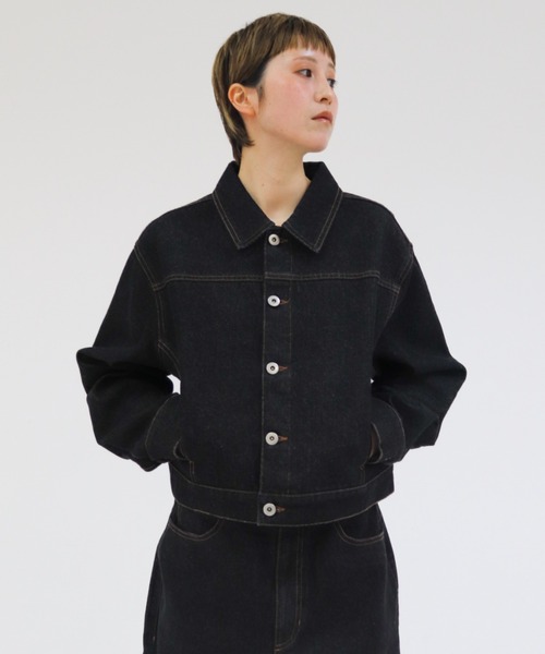 lit デニムジャケット gジャン Denim Short Jacket レディース メンズ