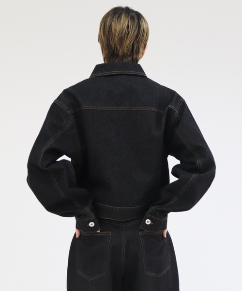 lit デニムジャケット gジャン Denim Short Jacket レディース メンズ