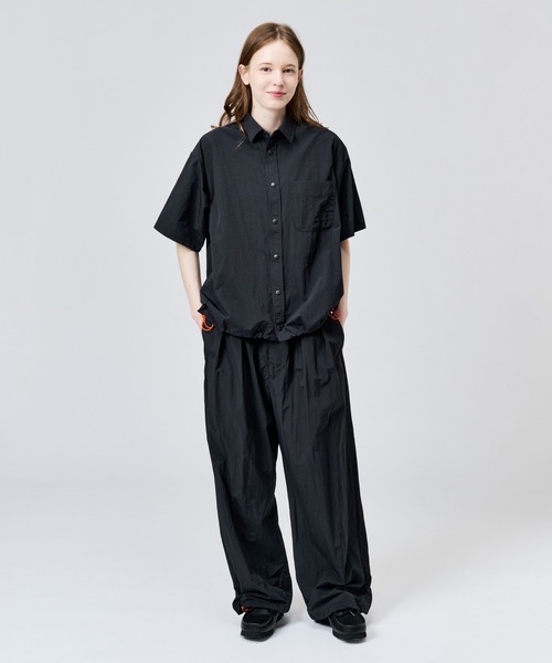 WETTEMPT パンツ NYLON BICOLOR 2TUCK DRAWSTRING PANTS / ナイロン