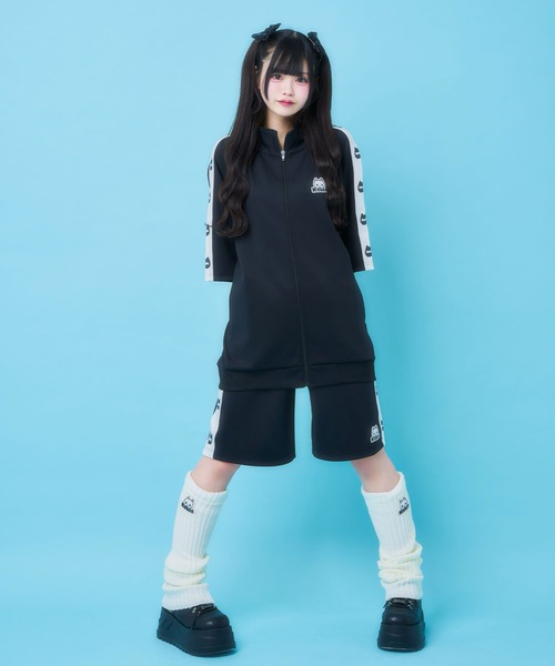 Hauls セットアップジャージ F ブラック レディース : ZOZOTOWN Yahoo