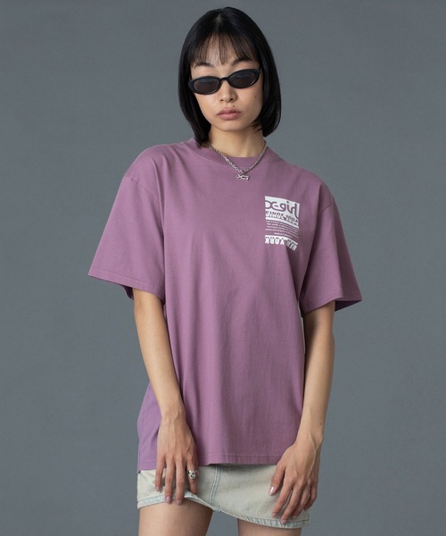 tシャツ BI COLOR BOX LOGO S/S TEE レディースの画像