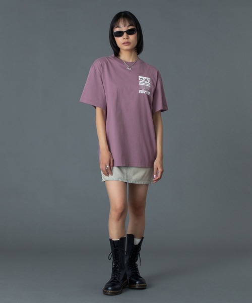 tシャツ BI COLOR BOX LOGO S/S TEE レディースの画像