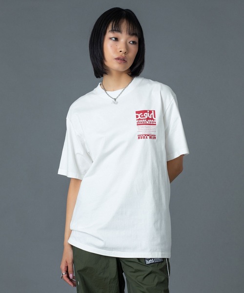 tシャツ BI COLOR BOX LOGO S/S TEE レディースの画像