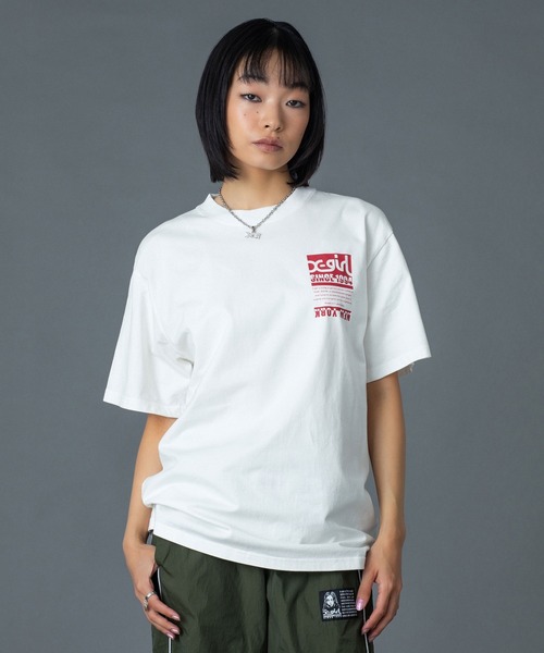 tシャツ BI COLOR BOX LOGO S/S TEE レディースの画像