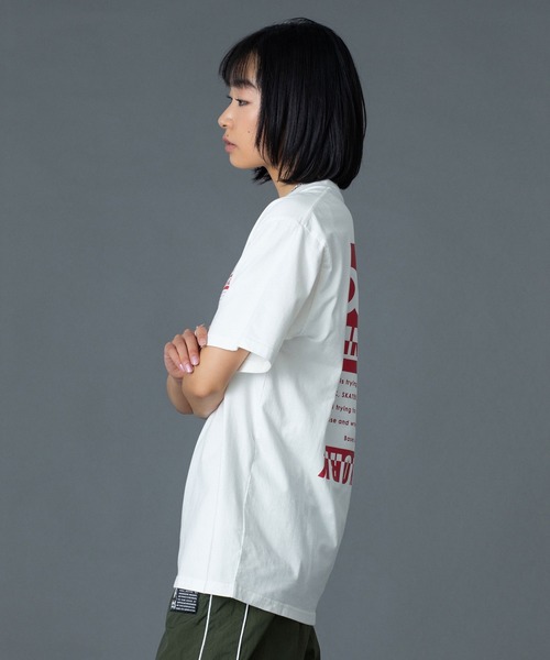tシャツ BI COLOR BOX LOGO S/S TEE レディースの画像