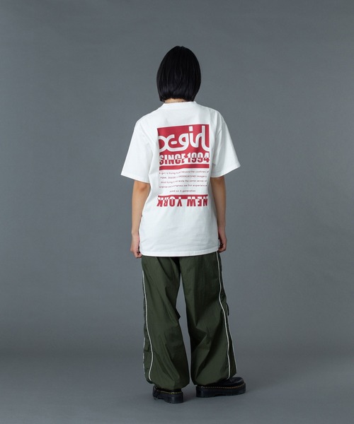 tシャツ BI COLOR BOX LOGO S/S TEE レディースの画像