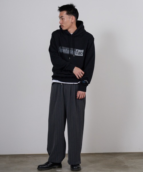 新品定価25300円RIOT FACETASMライオットファセッタズム パーカー RIOT FACETASM ライオットファセッタズム パーカー XXL 黒 【古着