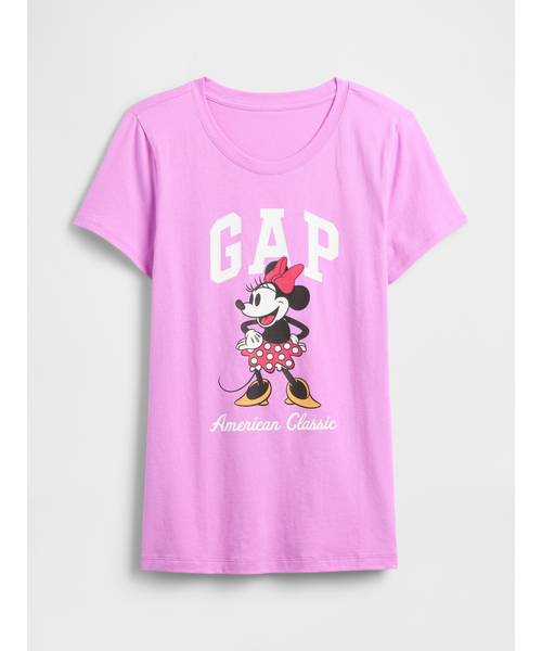 GAP（ギャップ） tシャツ 半袖 × ディズニー GAPロゴTシャツ