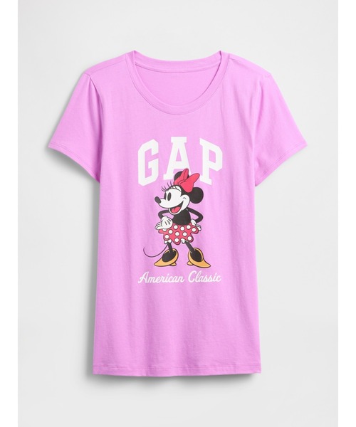 GAP（ギャップ） tシャツ × ディズニー GAPロゴTシャツ レディース