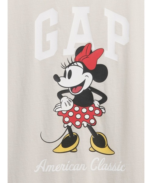 GAP（ギャップ） tシャツ 半袖 × ディズニー GAPロゴTシャツ