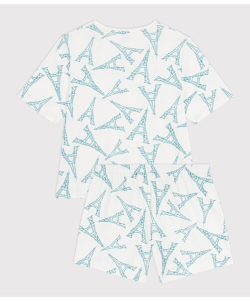 PETIT BATEAU（プチバトー） パジャマ ルームウェア エッフェル塔