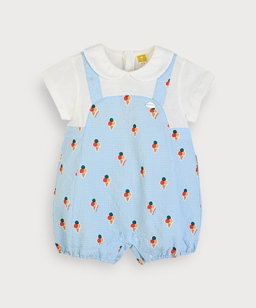 BOBO CHOSES（ボボショーズ） ベビー服 ロンパース 総柄Pickles The