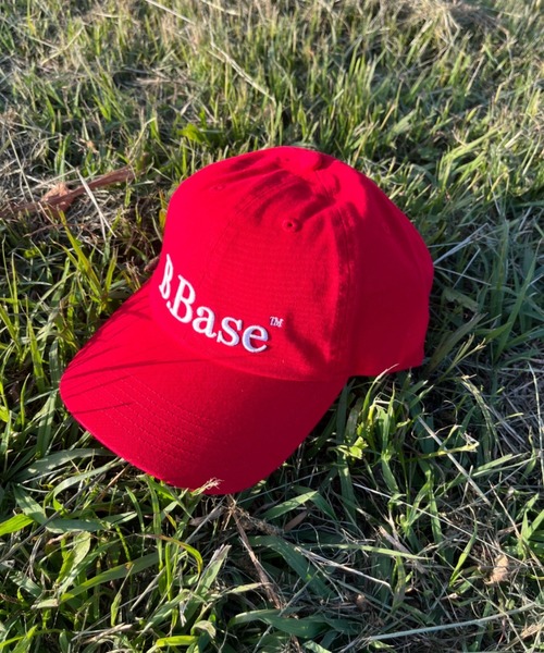 「BROKEN BASE」 キャップ フリー レッド メンズ_画像4