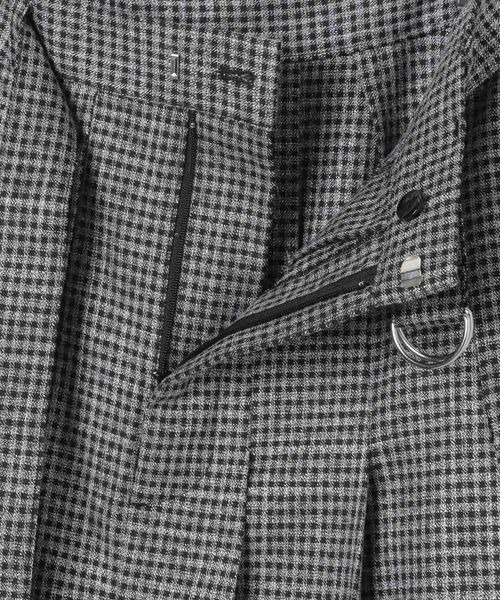 「JEANASIS」 フレアスカート SMALL レッド系その他 レディース_画像4