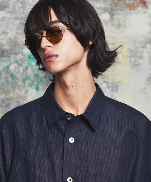 「MAISON SPECIAL」 長袖シャツ 1 ブラック メンズの画像
