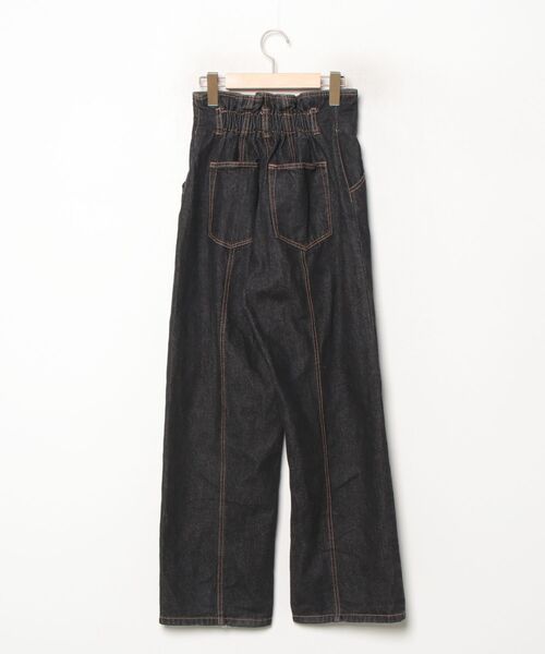「one after another NICE CLAUP」 デニムパンツ S ネイビー レディース_画像2