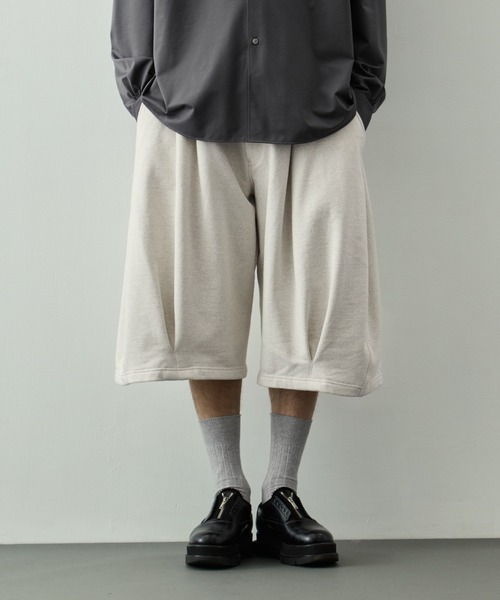 KHOKI（コッキ） スウェットパンツ ジャージ 「KHOKI/コッキ」Pleated