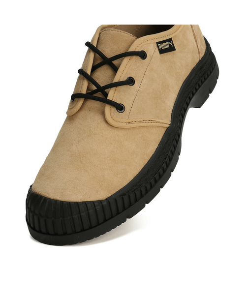 「PUMA」 ローカットスニーカー 23.5cm ブラック レディースの画像