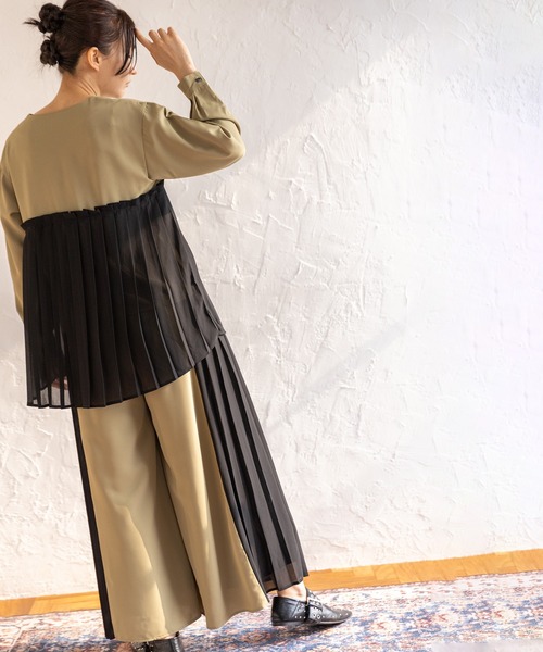 「OSMOSIS」 パンツ ONE SIZE ブルー レディース_画像5