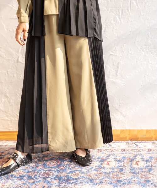 「OSMOSIS」 パンツ ONE SIZE ブルー レディース_画像7