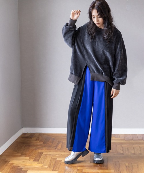 「OSMOSIS」 パンツ ONE SIZE ブルー レディース_画像8