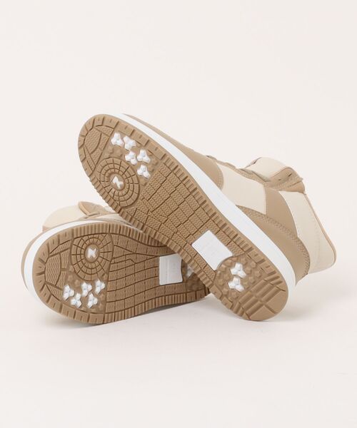 「CEDAR CREST」 ハイカットスニーカー 25.0cm サックスブルー レディース_画像3