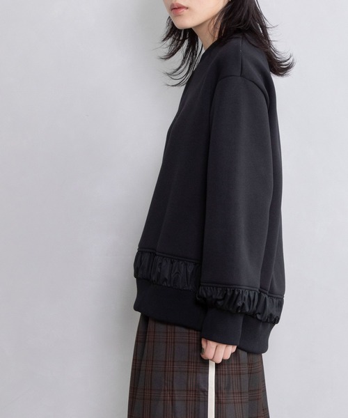 「MARECHAL TERRE」 長袖カットソー MEDIUM ブラウン レディース_画像8