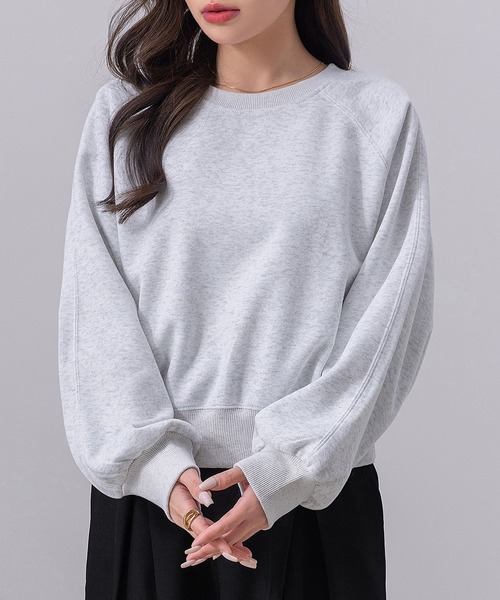 「DAY CLOSET」 長袖カットソー L ピンク レディース_画像2