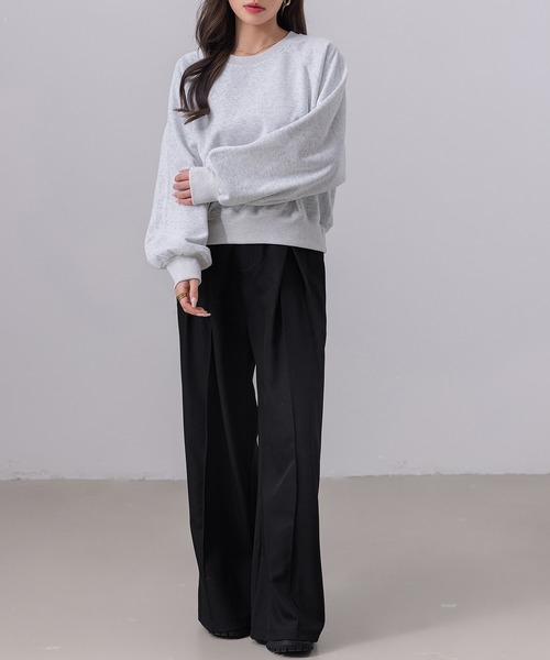 「DAY CLOSET」 長袖カットソー L ピンク レディース_画像7