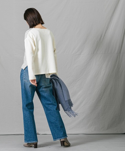 「malla」 長袖カットソー 38 ブラック レディース_画像4
