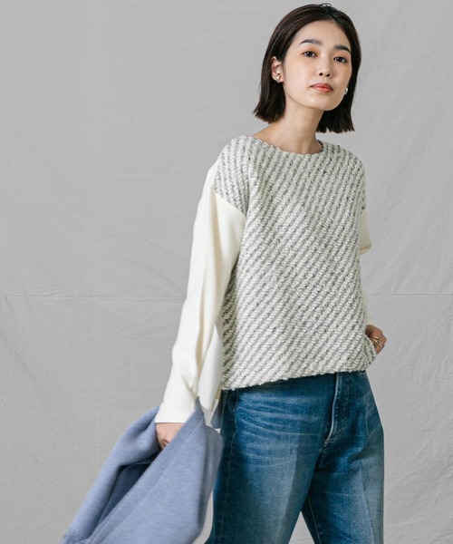 「malla」 長袖カットソー 38 ブラック レディース_画像6