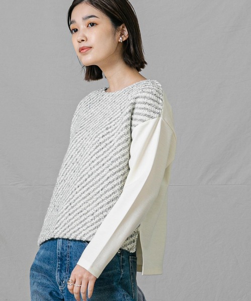 「malla」 長袖カットソー 38 ブラック レディース_画像7