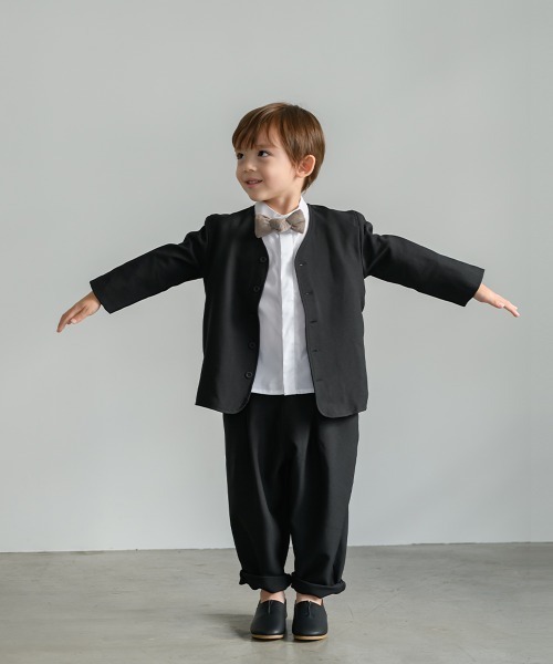 「riziere」 「KIDS」パンツスーツ 120 ブラウン キッズ_画像6