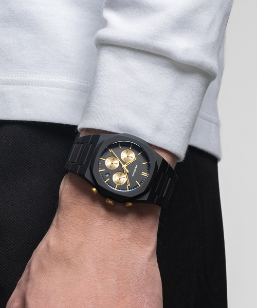腕時計 「D1 MILANO/ディーワン ミラノ」POLYCHRONO　ポリクロノ - ギルデッド メンズ レディースの画像