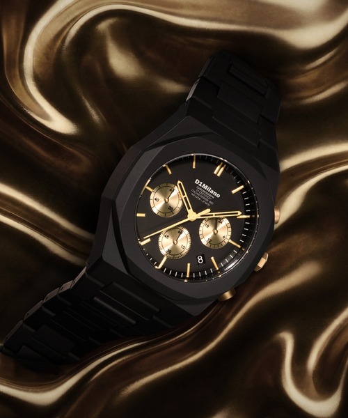 腕時計 「D1 MILANO/ディーワン ミラノ」POLYCHRONO　ポリクロノ - ギルデッド メンズ レディースの画像
