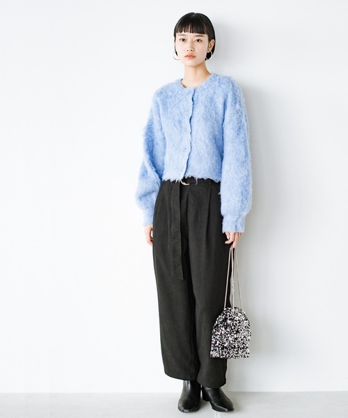 「ANNA LUNA」 パンツ LARGE ブラック レディース_画像4